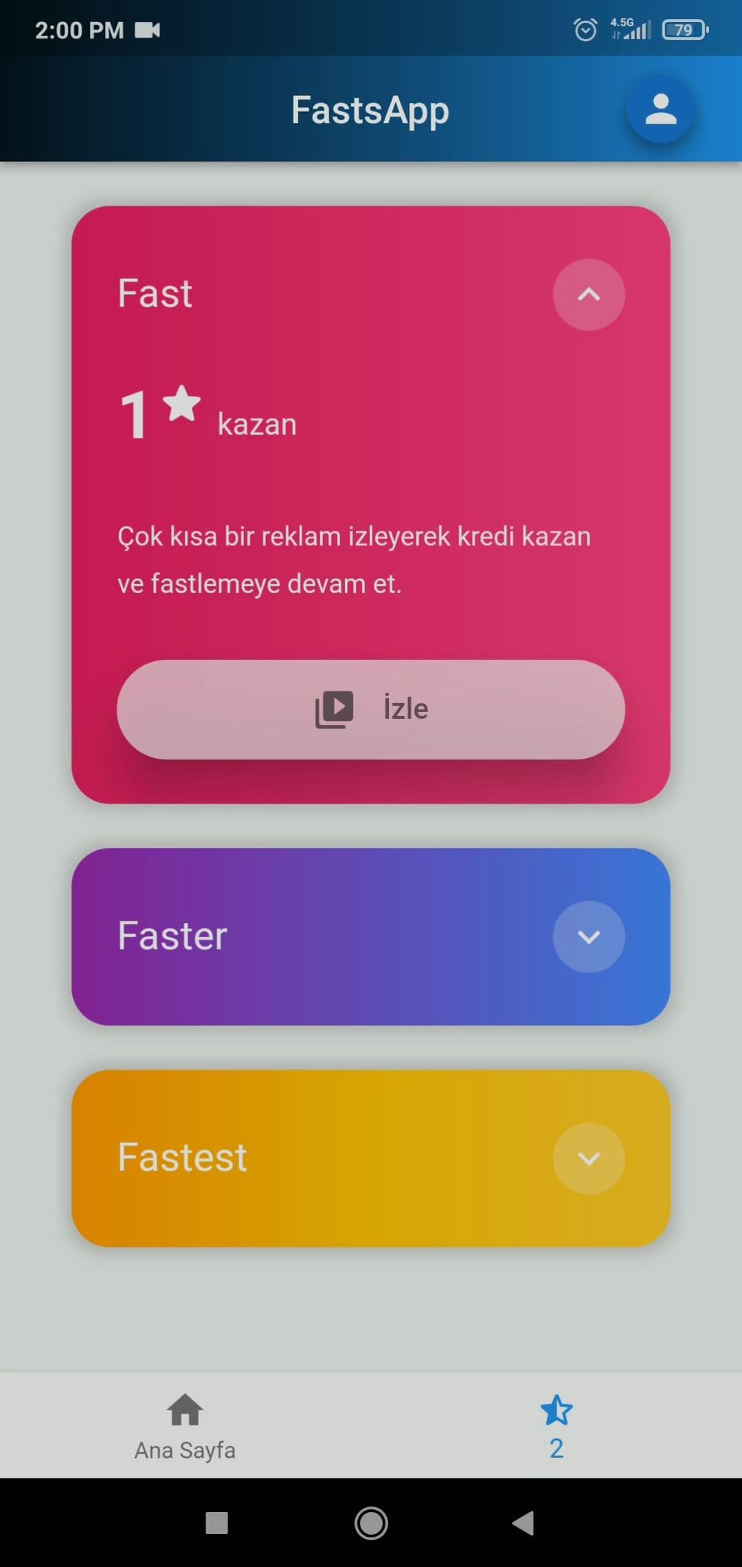 FastsApp / Paketler 1